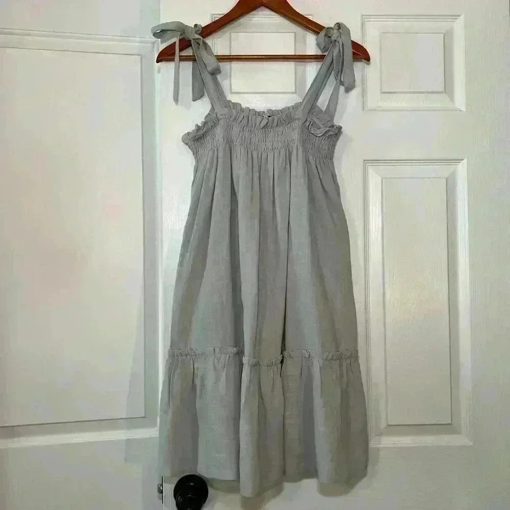 Crescent Baby Doll Boho Western Dress